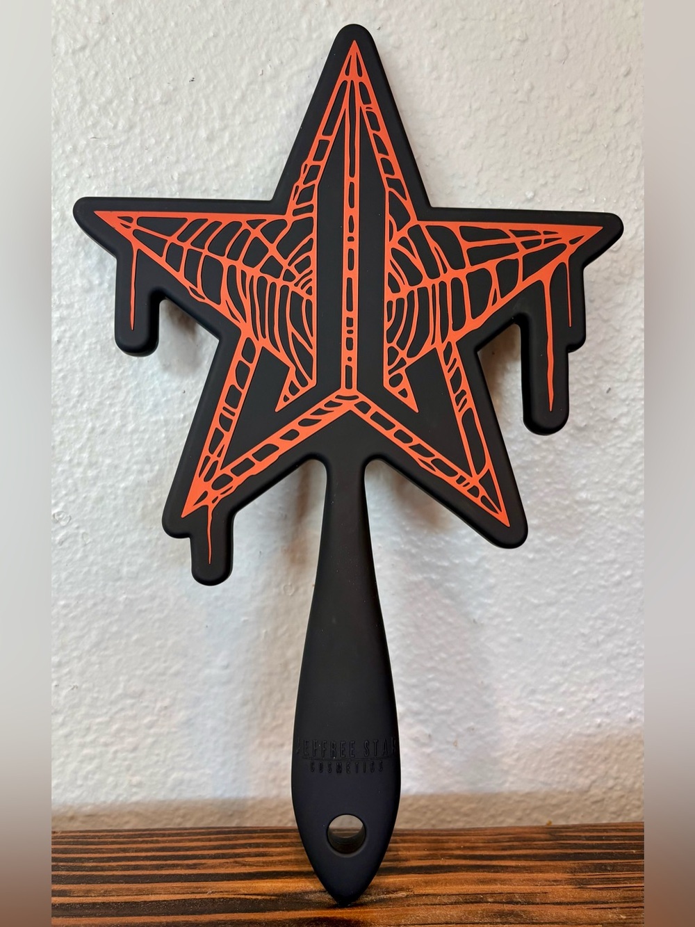 Jeffree Star Cosmetics Handheld Mirror, Spiderweb, Halloween Exclusive, EGUC